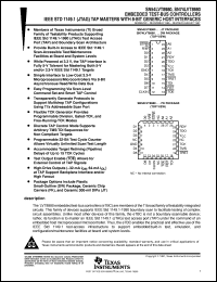 datasheet for SN74LVT8980DWR by Texas Instruments