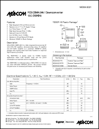datasheet for MD59-0021TR by M/A-COM - manufacturer of RF