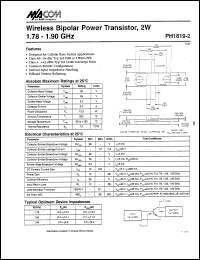 datasheet for PH1819-2 by M/A-COM - manufacturer of RF