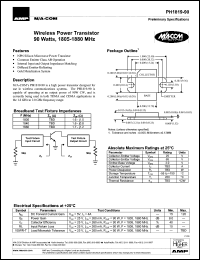 datasheet for PH1819-90 by M/A-COM - manufacturer of RF