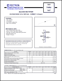 datasheet for 1A5 by 