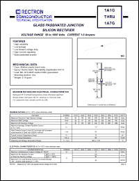 datasheet for 1A1G by 