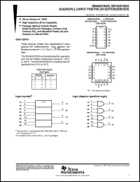 datasheet for SN74AS1032ADR by Texas Instruments