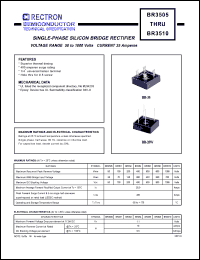 datasheet for BR356 by 