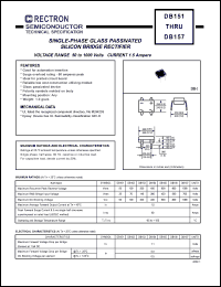 datasheet for DB154 by 