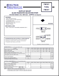 datasheet for FM307 by 