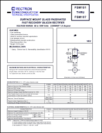 datasheet for FSM106 by 