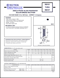 datasheet for RB152 by 