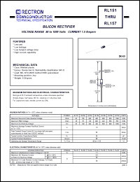 datasheet for RL155 by 