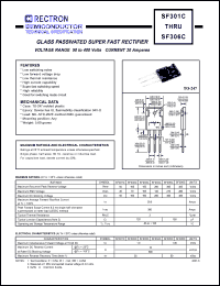 datasheet for SF302C by 