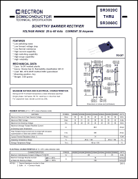 datasheet for SR3020C by 