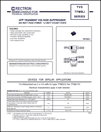 datasheet for TFMBJ13 by 