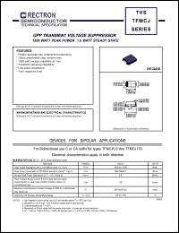 datasheet for TFMCJ6.0A by 