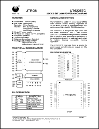 datasheet for UT62257CLS-35LL by 