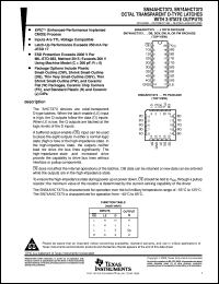 datasheet for 5962-9686701QRA by Texas Instruments