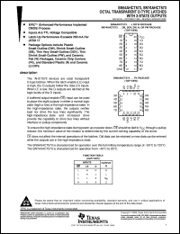 datasheet for 5962-9685501QRA by Texas Instruments