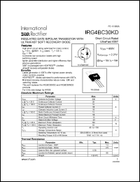 datasheet for IRG4BC30KD by International Rectifier