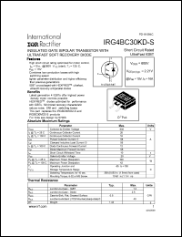 datasheet for IRG4BC30KD-S by International Rectifier