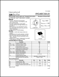 datasheet for IRG4BC30UD by International Rectifier