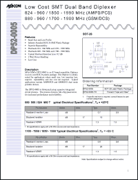 datasheet for DP52-0005 by M/A-COM - manufacturer of RF