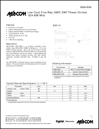 datasheet for DS55-0004-TR by M/A-COM - manufacturer of RF