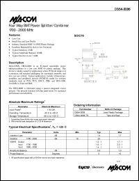 datasheet for DS54-0006 by M/A-COM - manufacturer of RF