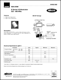 datasheet for EKIN2-960 by M/A-COM - manufacturer of RF