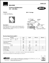 datasheet for EKIN2-220 by M/A-COM - manufacturer of RF