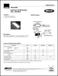 datasheet for EKIN2-390X-2 by M/A-COM - manufacturer of RF