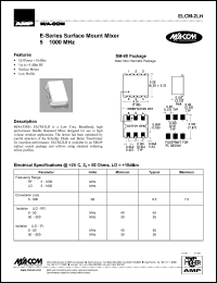 datasheet for ELCM-2LH by M/A-COM - manufacturer of RF