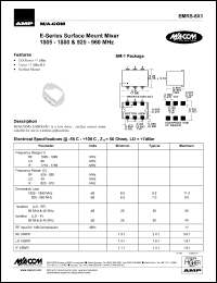 datasheet for EMRS-6X1 by M/A-COM - manufacturer of RF