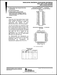 datasheet for SNJ54AS873AW by Texas Instruments