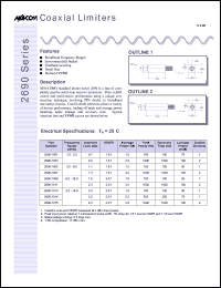 datasheet for 2690-1001 by M/A-COM - manufacturer of RF