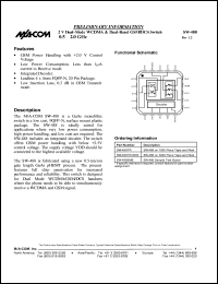 datasheet for SW-488TR by M/A-COM - manufacturer of RF