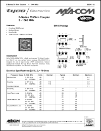 datasheet for ELDC-12 by M/A-COM - manufacturer of RF