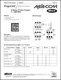 datasheet for ELDC-14 by M/A-COM - manufacturer of RF