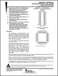 datasheet for SN74ABT841ADBR by Texas Instruments