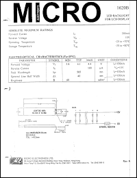datasheet for 1620B by 