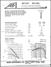 datasheet for BC537 by 