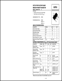 datasheet for BCP53-10 by Zetex Semiconductor