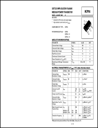 datasheet for BCP56 by Zetex Semiconductor