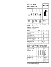 datasheet for BAT54A by Zetex Semiconductor