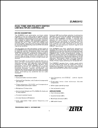 datasheet for ZLNB2012Q16 by Zetex Semiconductor