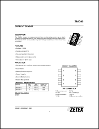 datasheet for ZMC05TA by Zetex Semiconductor
