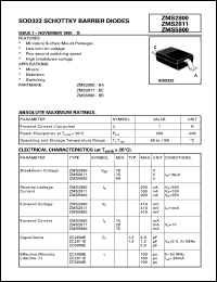 datasheet for ZMS2800 by Zetex Semiconductor