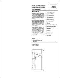 datasheet for ZRC330R01 by Zetex Semiconductor