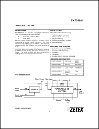 datasheet for ZXF36L01W24TC by Zetex Semiconductor