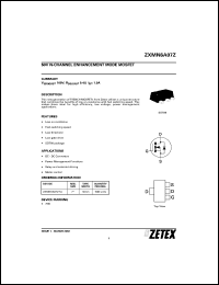 datasheet for ZXMN6A07ZTA by Zetex Semiconductor
