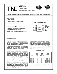 datasheet for VRE310LS by 