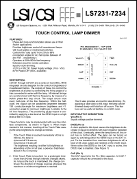 datasheet for LS7231 by 